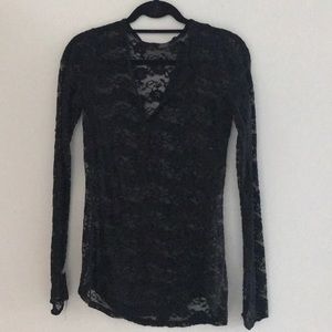 Smythe lace Henley